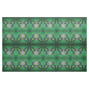 Tissu Jazz Age Showgirl Flapper portant des ailes papill