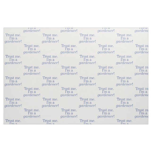 Tissu Je suis un jardinier (Fat Quarter)