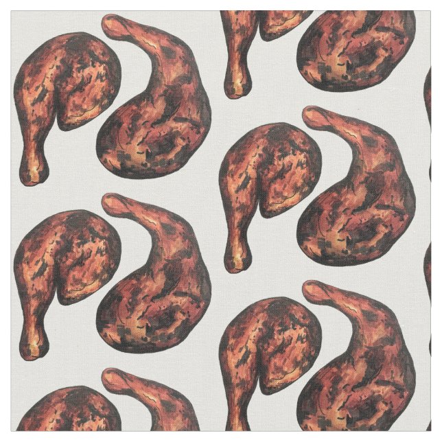 Tissu Jerk Chicken Caraïbes West Indian Jamaicain (Fermer)