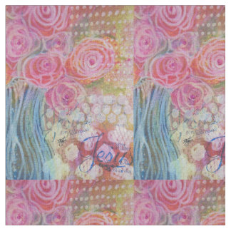 Tissu Jésus se réjouissent