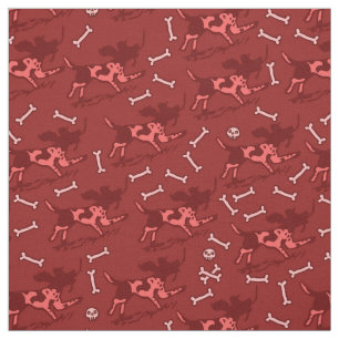 Tissu Jeu des os