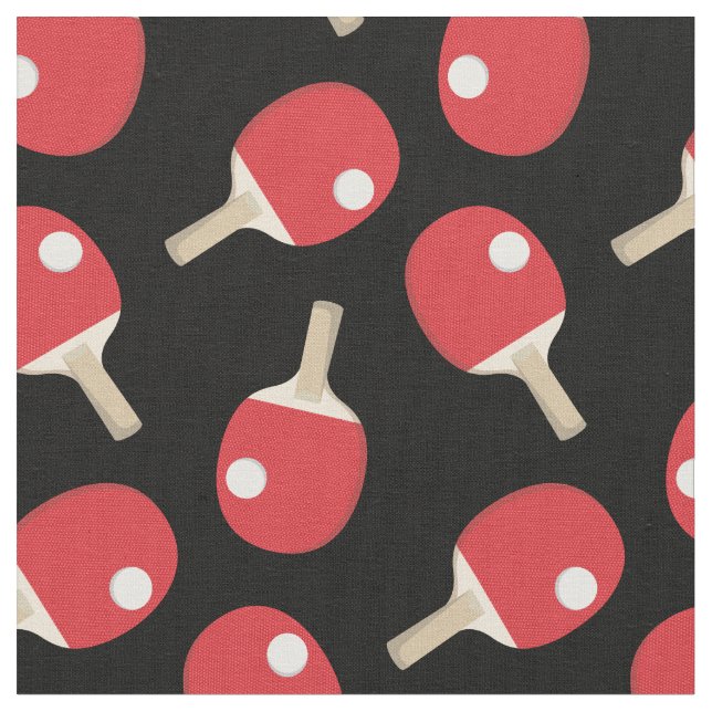 Tissu Jeu Ping Pong Paddles Balls (Fermer)