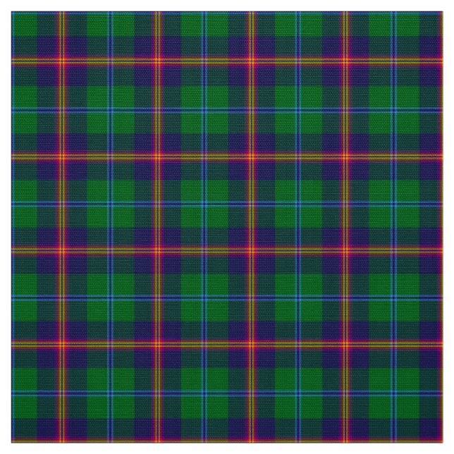 Tissu Jeune Tartan moderne (Échantillon)