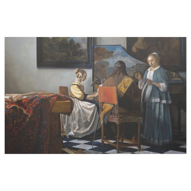 Tissu Johannes Vermeer - Le Concert (Yard)