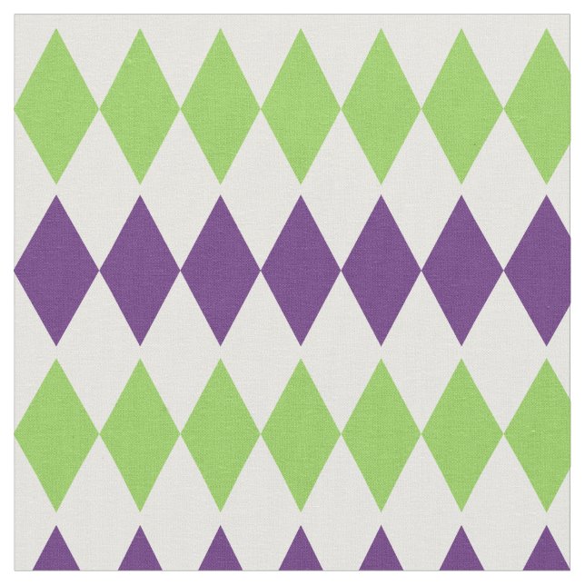 Tissu Joker de diamant sur le blanc (Fermer)