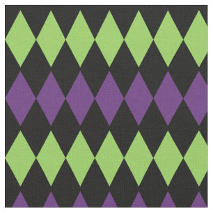 Tissu Joker de diamant sur le noir