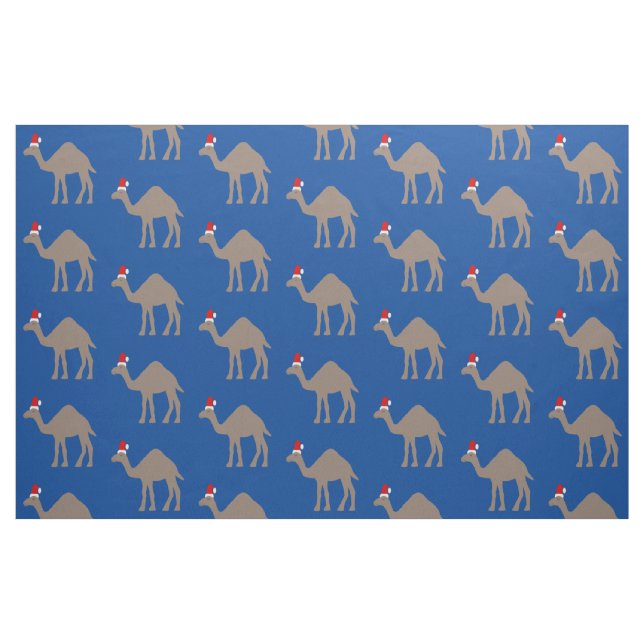 Tissu Joli Camel de Noël Motif (Fat Quarter)
