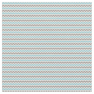 Tissu Joli Chevron Bleu Gris Moderne