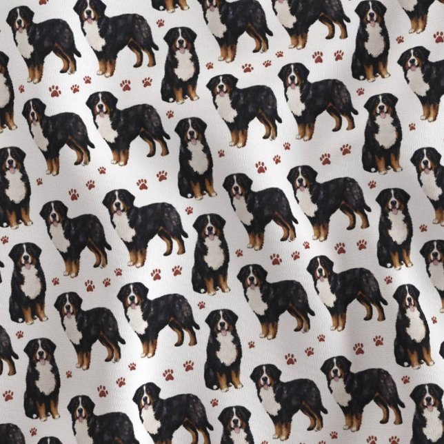 Tissu Joli chien de montagne bernois (Créateur téléchargé)