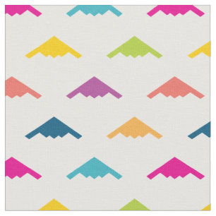 Tissu Joli coloré B-2 Spirit Motif de bombardement furti