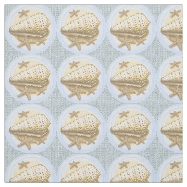 Tissu Joli coquillage (Échantillon)