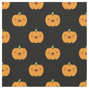 Tissu Joli Jack-O-Lantern Citrouille Motif