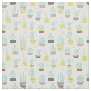 Tissu Joli Motif Cactus