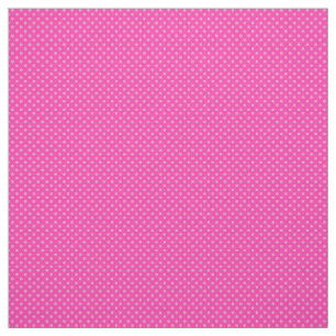 Tissu Joli Pois rose Collection rose