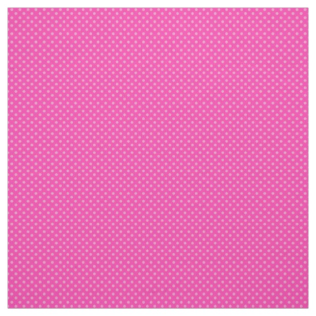 Tissu Joli Pois rose | Collection rose (Échantillon)
