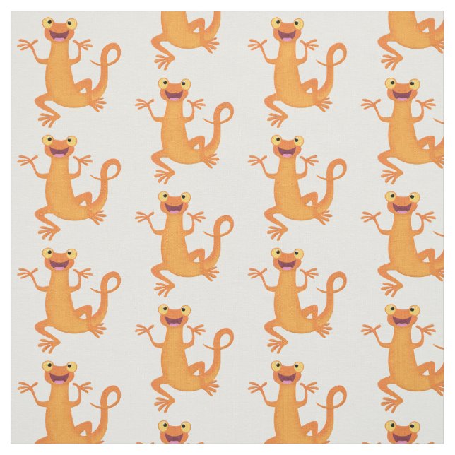 Tissu Joli triton orangé joyeux (Échantillon)