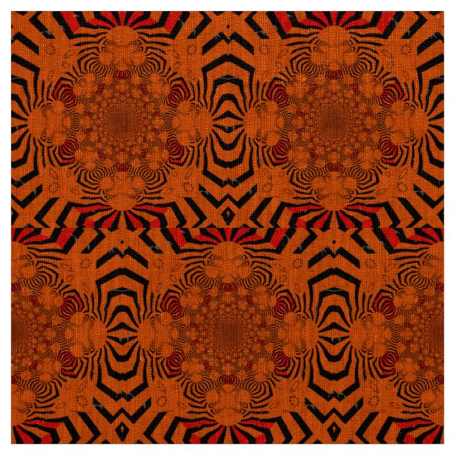 Tissu Jolie conception africaine Zebra Print Motif (Échantillon)