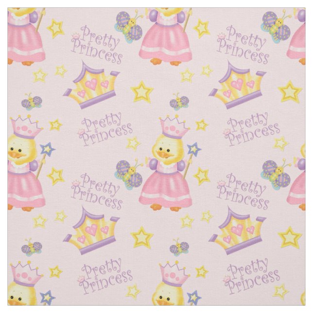 Tissu Jolie Princesse Duckkling (Échantillon)