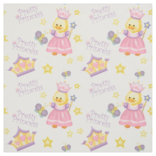 Tissu Jolie Princesse Duckkling (Échantillon)