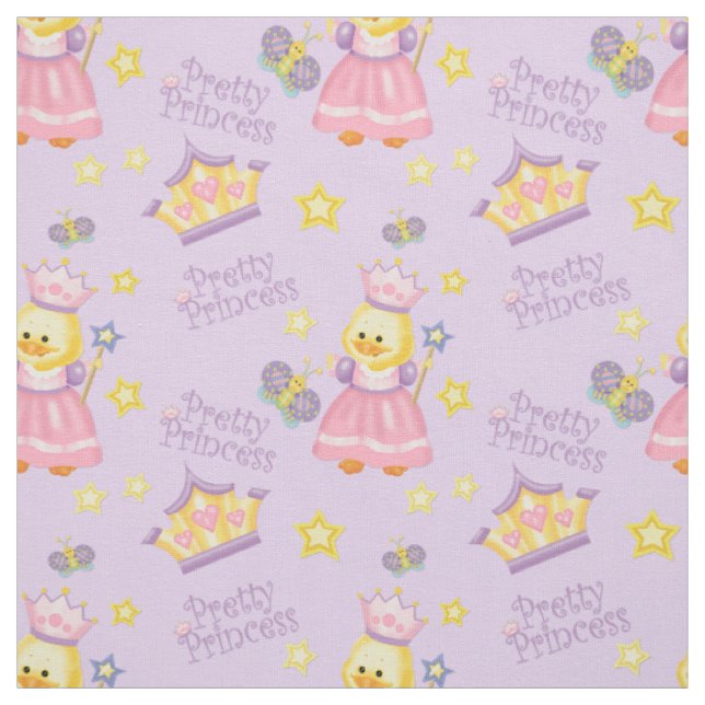 Tissu Jolie Princesse Duckkling (Échantillon)