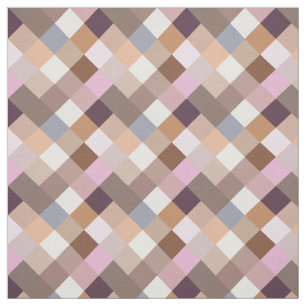 Tissu Jolie Provence Lavande Couleurs Mosaïque Motif