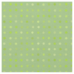 Tissu Jolis pois verts