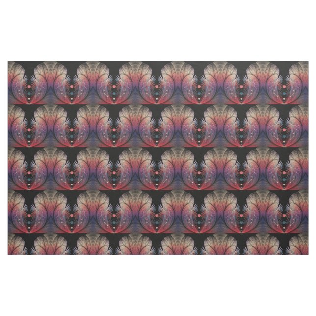 Tissu Jonglage Abstrait Moderne Fantaisie Art Fractal (Fat Quarter)