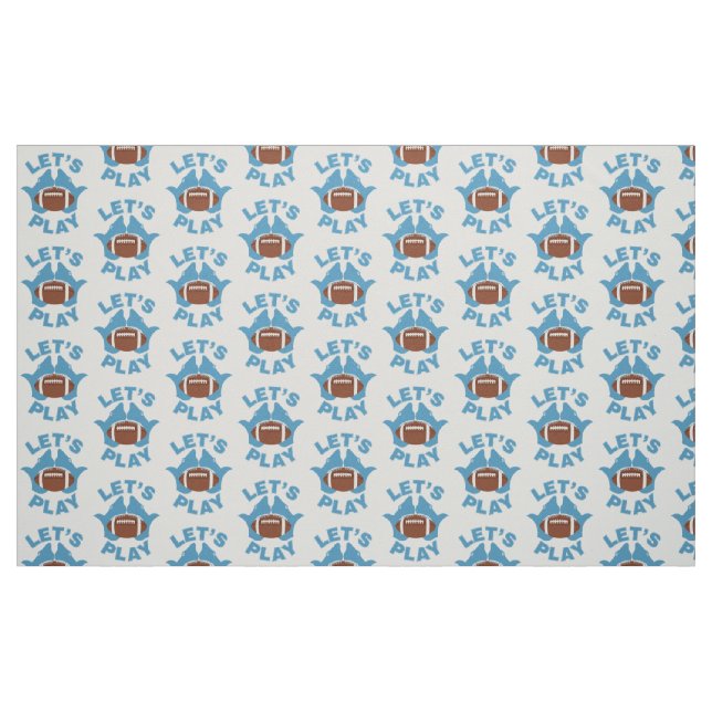 Tissu Jouons au football (Fat Quarter)