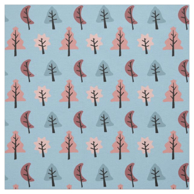 Tissu Jour férié Motif de biscuits rose moderne (Échantillon)