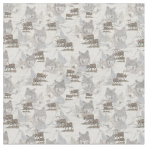 Tissu Journée canadienne de la faune