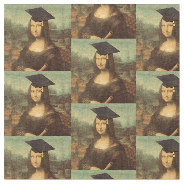 Tissu Journée des diplômes de Mona Lisa (Fermer)