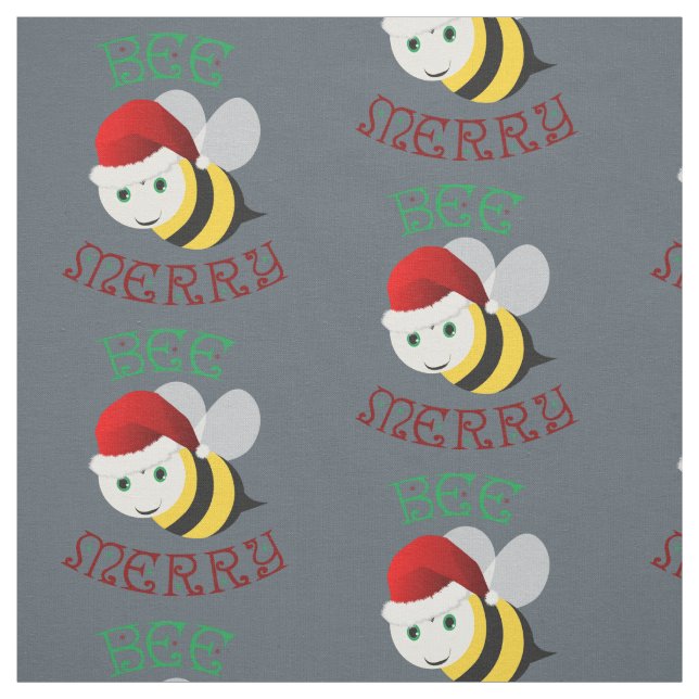 Tissu Joyeux abeilles (Échantillon)