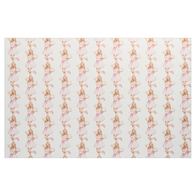 Tissu Joyeux Anniversaire Fille de la Fête Thunder_Cove (Fat Quarter)