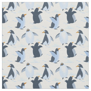 Tissu Joyeux Pingouins Joueurs