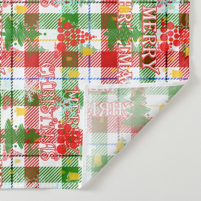 Tissu Joyeux tatan décoratif de Noël (Créateur téléchargé)