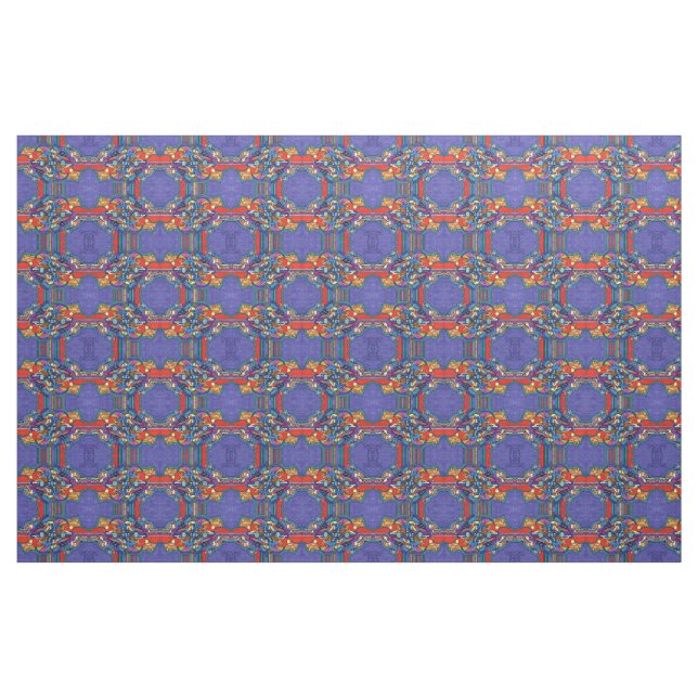 Tissu jumeau d'Attractor de flamme (Yard)