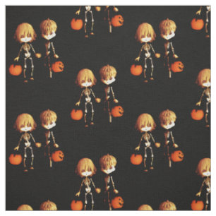 Tissu Jumeaux squelettes