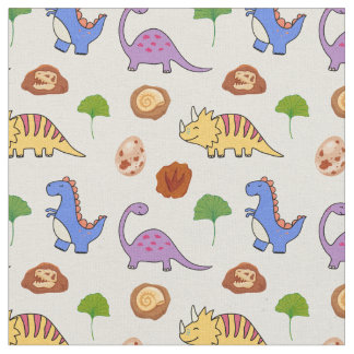 Tissu Jurassic Joy Dinosaures Fabric