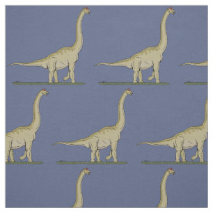 Tissu Jurassique Dinosaure Brachiosaurus
