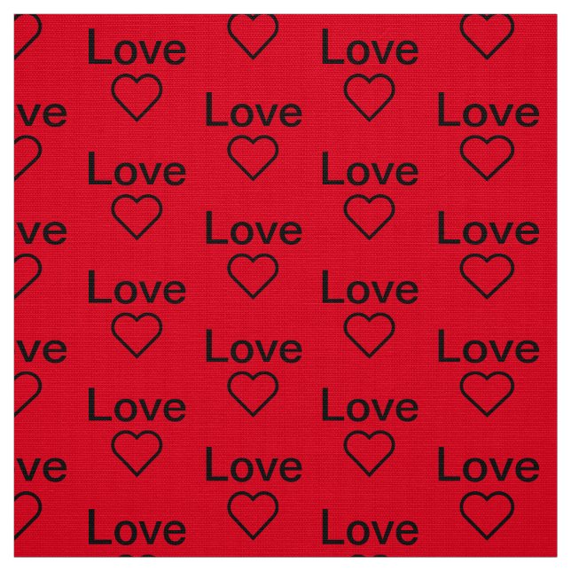 Tissu Juste amour (Échantillon)