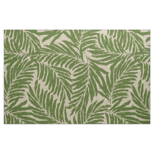 Tissu Kahanu Palms Hawaiian Linen Texture