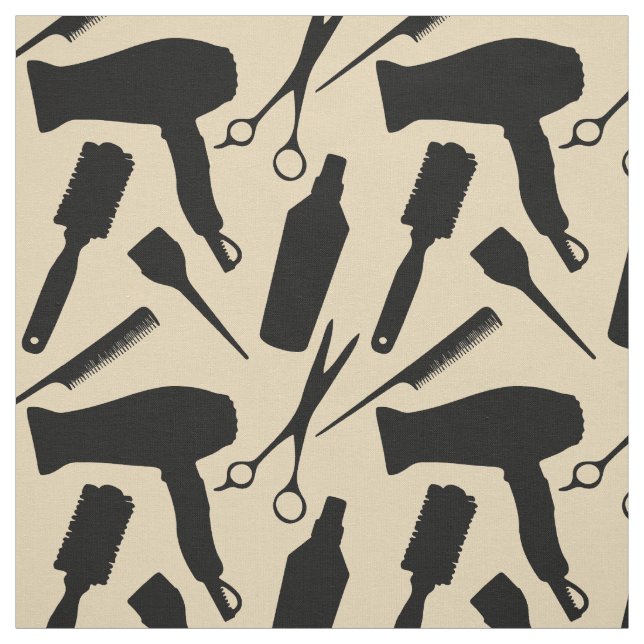 Tissu Kaki Beige Styllist Tools Hairstylist Hair Salon (Échantillon)