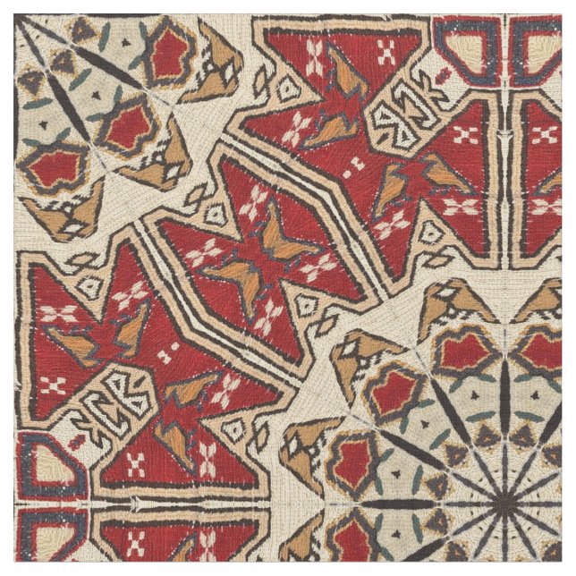Tissu Kaléidoscope turc de tapis (Fermer)