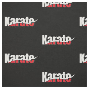 Tissu Karate Arts Martiaux Swish Abstrait