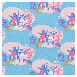 Tissu kawaii animal party selfie drôle