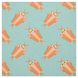 Tissu Kawaii Trilobite