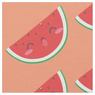 Tissu Kawaii Watermelon