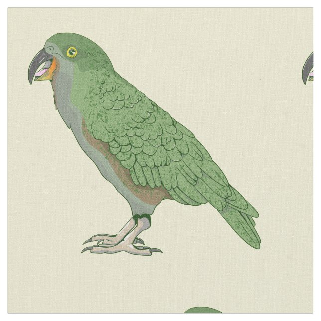 Tissu Kea New Zealand Bird (Fermer)