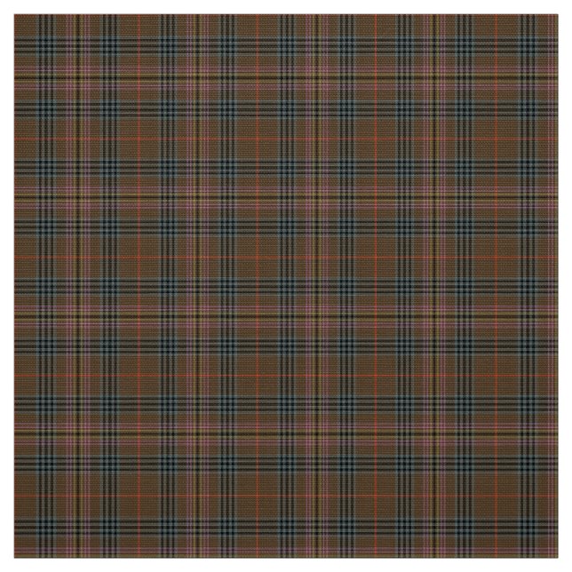 Tissu Kennedy Patiné Tartan (Échantillon)