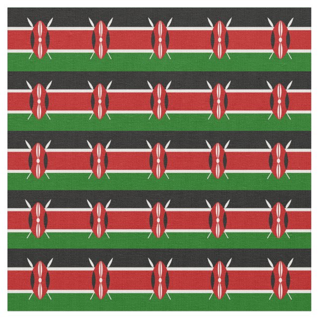 Tissu Kenya & Kenya Drapeau, mode, voyage/sport (Fermer)